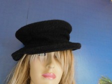 schwarzer Damen Hut -Größe