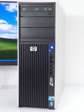HP Z400 Windows XP Gaming PC Intel 6x 3.46 GHz 500GB 4GB FireWire DVD-RW NVIDIA
