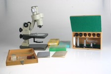 Meopta Mikroskop mit 3x/5x/10 Objektiven und 6x &10x Okulare
