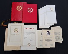 NVA DDR Urkunden Dokumente