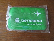 Kofferanhänger "Germania" Fluggesellschaft Gummi