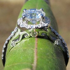 925 Massiv Silber 1.55ct