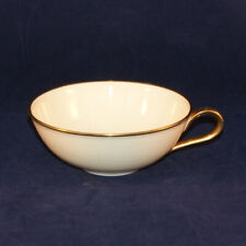 Anmut Elfenbein Goldrand Teetasse 4,5 x 11 cm neuwertig