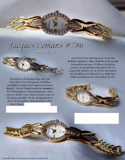 Extravagante Damenuhr Jacques