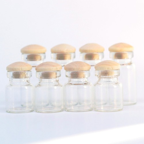Pcs miniatur glasflasche - , miniatur-glasflasche