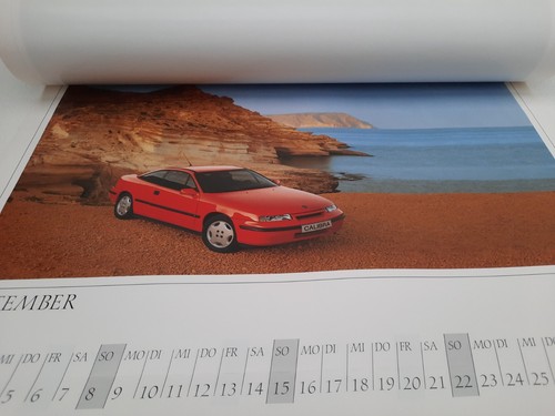 Opel kalender 1991 - opel,