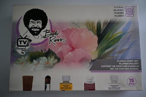 Bob ross blumen - blumen, Ölfarbe