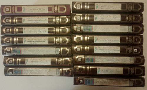 Vhs fahrschule lehrfilme - fahrschule,