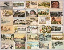 30 alte Städte Ansichtskarten meist " Gruß aus " um 1900