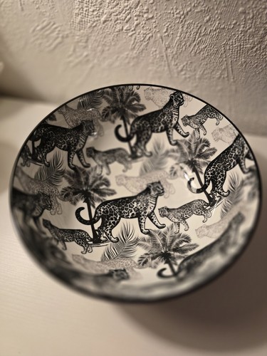 Schale obstschale leopard - schale,