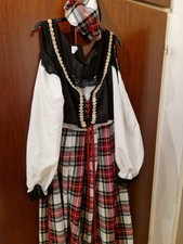 Karneval Kostüm Schottin Gr