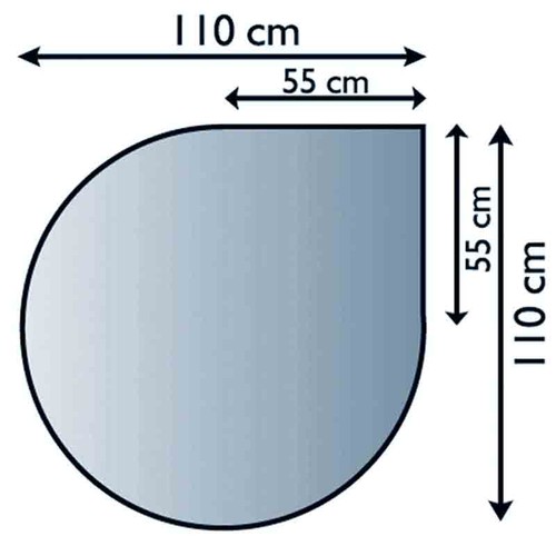 Glasbodenplatte mm - glasbodenplatte, 6