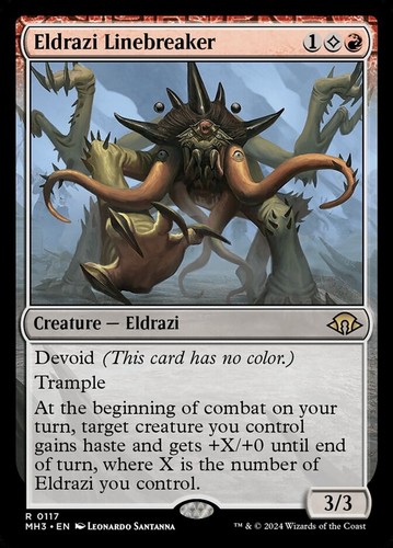 Eldrazi linebreaker near - +,