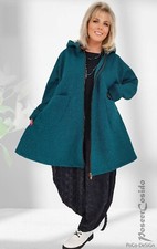 LAGENLOOK Boucle Jacke Mantel