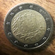 2 Euro Münze Fehldruck
