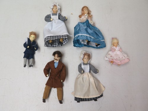 Nostalgie zubehör puppen - zubehör, 6x