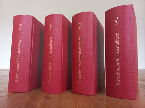 Kürschner staats handbuch - kürschner, staats-handbuch