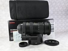 Sigma 50-500mm F/4.5-6.3 DG OS