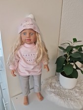 Zapf Creation Stehpuppe 46cm, Weichkörper, Top Zustand, Babypuppe 