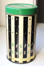 Selten alt Blechdose 13cm