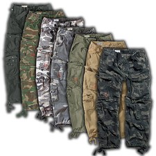 SURPLUS CARGO HOSE AIRBORNE VINTAGE US ARMY PANTS OUTDOOR FREIZEIT BW BIKER ROCK