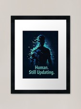 Tech Grafik T gerahmter