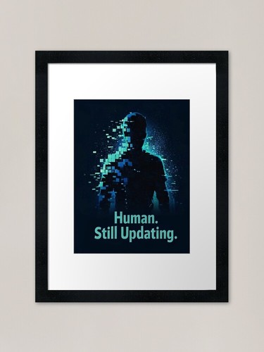 Tech grafik gerahmter - grafik, t