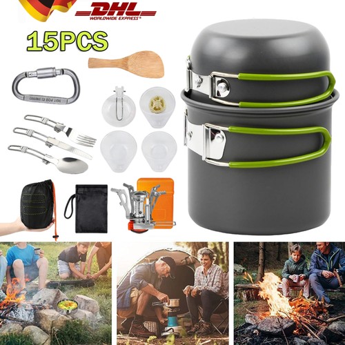 Camping geschirr set - camping,