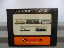 Arnold Spur N 0156 Berliner Bierwagen-Set (Jahres-Sonderzug 1987) der DB in OVP