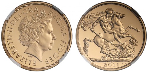 Elizabeth 2011 gold pf70 uc - ii,