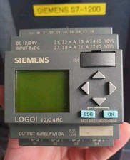 1x SIEMENS LOGO 12/24RC 6ED1 052-1MD00-0BA6 Funktionsgeprüfte SPS Kleinsteuerung