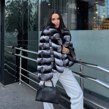 Winter Chinchilla Damen Echt