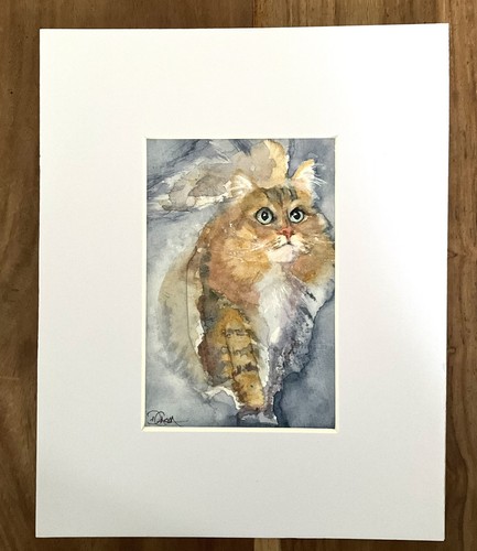 Ooak original aquarell - ooak,