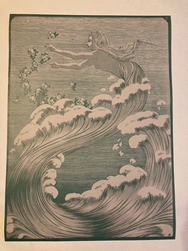Die welle art nouveau 1900 - art,