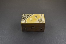 antike Schmuckdose Messing