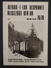 Altbau-E-Lok bespannte