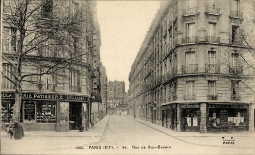 Paris xii reuilly rue - ak, de