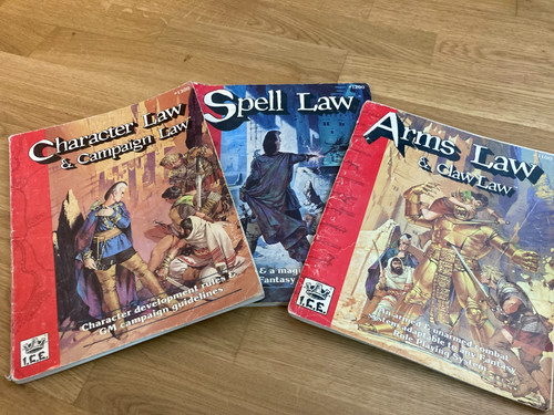 Rolemaster edition ice - rolemaster, 2.