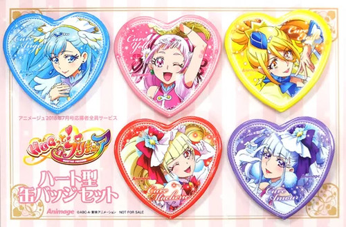 Hugtto pretty badges herzform - badges,