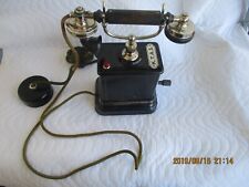 Antikes  Kurbeltelefon Fernsprecher K.T.A.S.