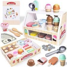 Ulikey Eisdiele Kinder Holz