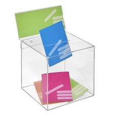Losbox aus Acrylglas