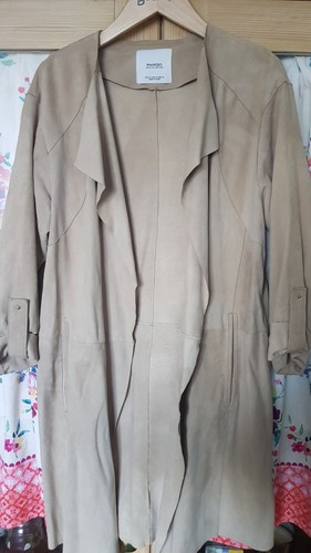 Mango leder jacke - mango,