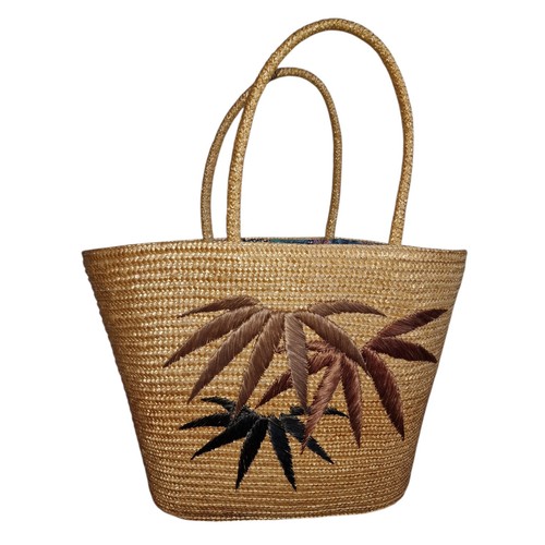 Strandtasche aus geflochtenem