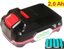 Zellentausch für  Florabest  Akku 20 V  - 2.0 Ah  FAP 20 A1 