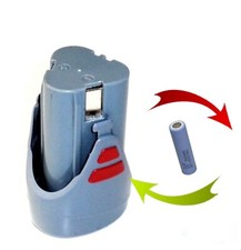 Reparatur Zellentausch für Original KRESS Akku A108  10,8 V - 1,3 Ah