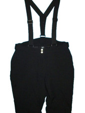 McKinley  schwarze Träger Skihose Gr. 46 Damen aquamax wind & wasserdicht