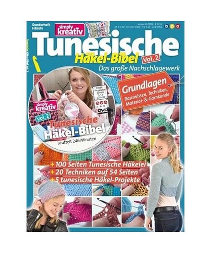 Tunesische häkel bibel vol - tunesische,