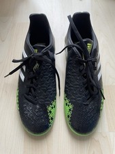 Adidas Hallenschuhe Fußballschuhe Predator Gr. 38 2/3 Schwarz Neuwertig