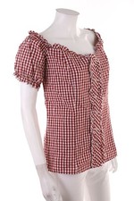 LANDHAUS DREAMS Trachten-Bluse 2XL rot